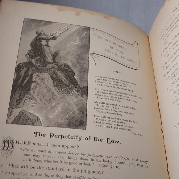 Vintage 1889 Bible Readings For The Home Circle by Review and Herald Publishing
